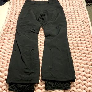 Women’s Black Obermeyer Ski Pants